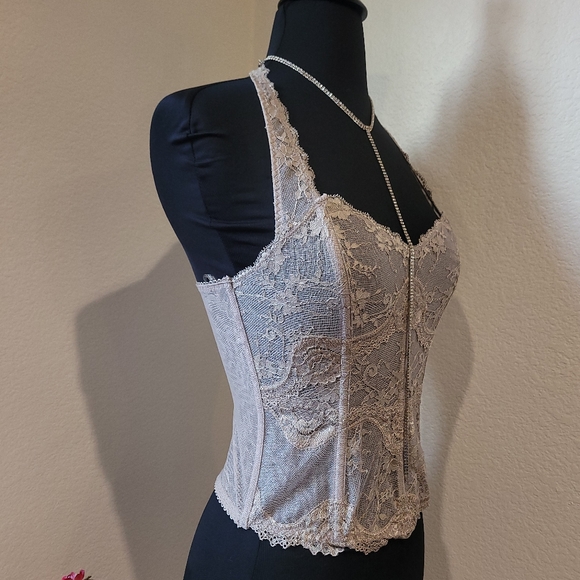 🍒NWT🍒 VS SEXY HALTER LACE CORSET - Picture 6 of 10